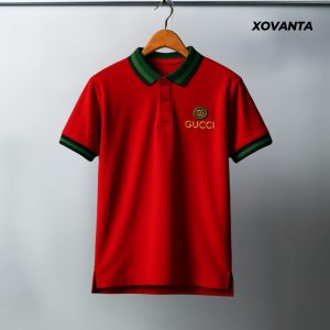 MENS PREMIUM PK POLO (RED)
