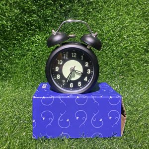 ALARM CLOCK WATCH BLACK COLOR