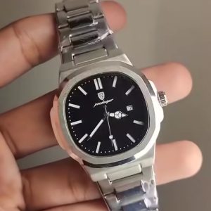 POEDAGAR 613 LUXURY WATCH (BLACK)